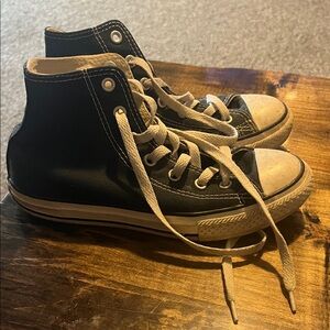 Converse Black and White Kids High-Top Sneakers